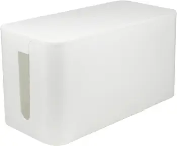 Kutia e kabllove LogiLink KAB0061, Plastike, Bardhë