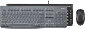 Mbështjellës tastiere Logitech 956-000014, silikon, i tejdukshëm