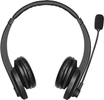 Kufje Bluetooth LogiLink, stereo, mikrofon i integruar, e zezë - 2