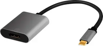 Përshtatës USB dhe USB-C LogiLink 60 Hz, Alumini 0,15 m, e hirtë