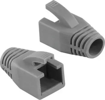 Mbështjellës për RJ-45 LogiLink MP0035, 50 copë, gri