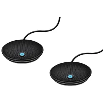 Aksesorë për Konferencë Logitech Microphone Group Expansion / Double pack – Zezë