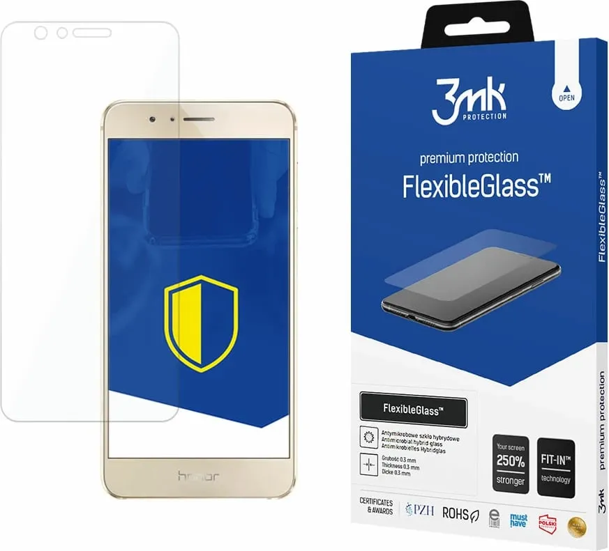 Xham mbrojtës hybrid 3mk FlexibleGlass për Honor 8 - 1