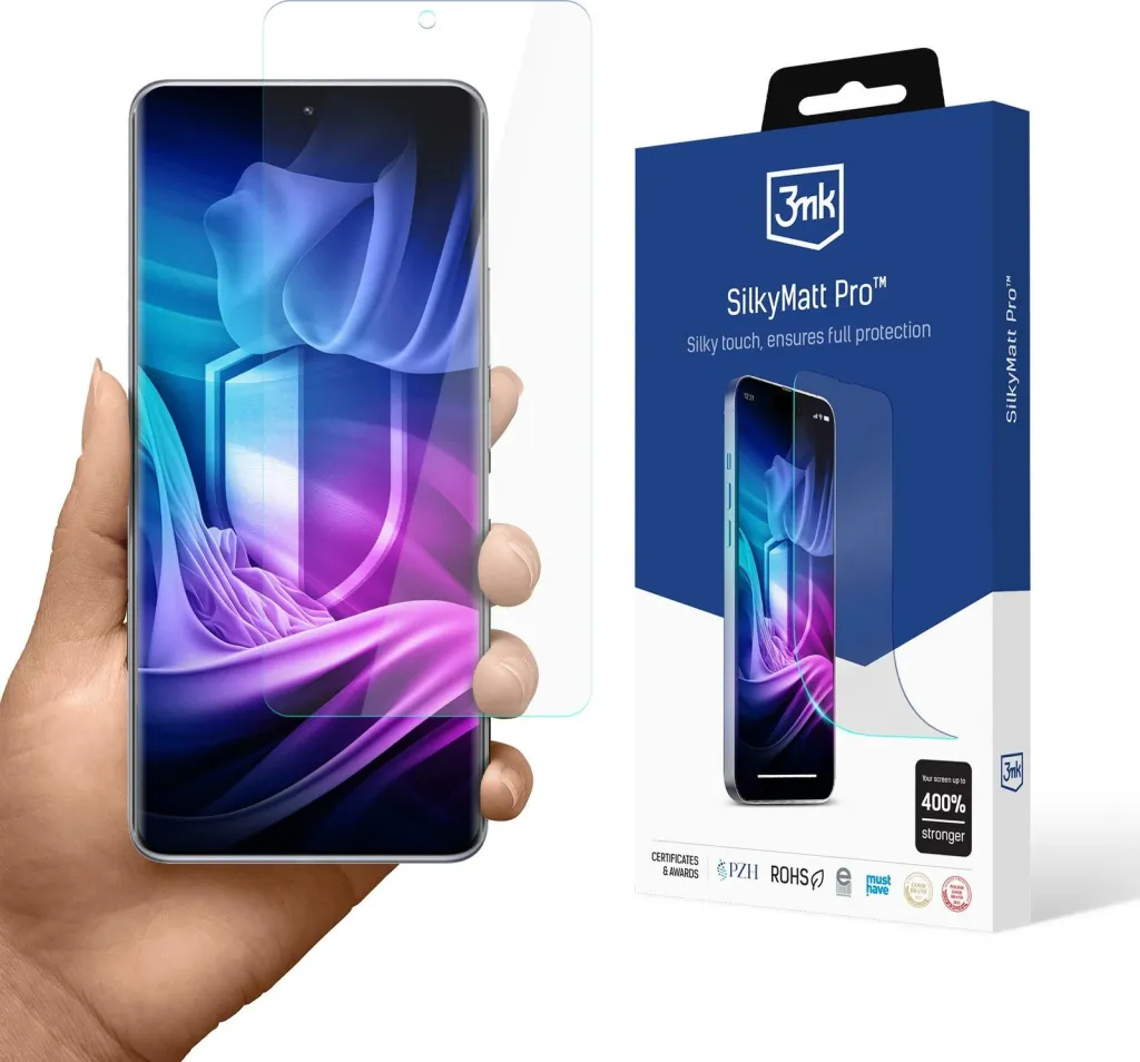 Folje mbrojtëse matte 3mk Silky Matt Pro për Xiaomi Poco X7 Pro - 1