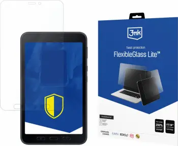 Xham hibrid mbrojtës 3mk FlexibleGlass Lite për Samsung Galaxy Tab Active 5, Transparent
