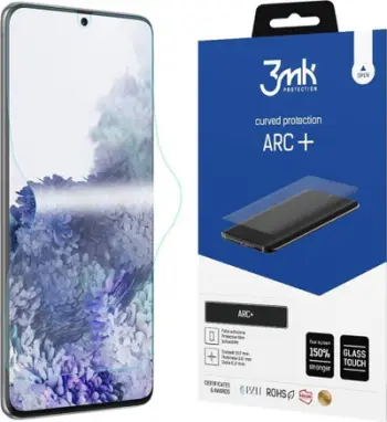 Folie mbrojtëse 3MK ARC+, për Samsung Galaxy A34 5G, transparente