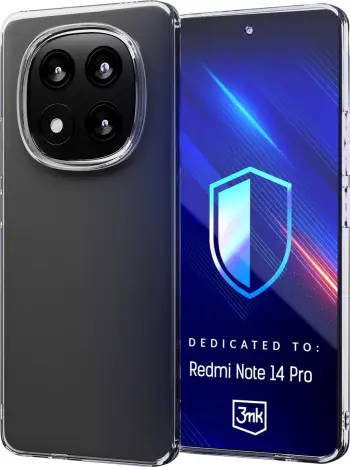 Mbështjellës 3mk Clear Case për Xiaomi Redmi Note 14 Pro, Transparent