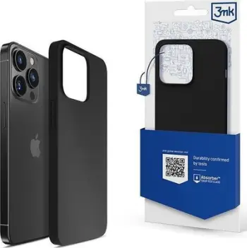 Mbështjellës silikon për celular 3mk Protection për iPhone 14 Pro Max, i zi