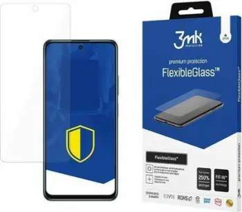 Mbrojtëse ekrani 3MK FlexibleGlass për Xiaomi POCO M4 Pro, xham hibrid, transparente