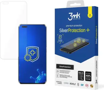 Folie mbrojtëse 3MK SilverProtect+ për Honor Magic5 Pro, antimikrobike, montim me xhel