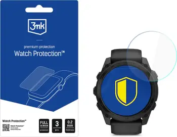 Xham mbrojtës për orë Garmin 3mk Protection FlexibleGlass, Tactix 8 51mm, 3 copë
