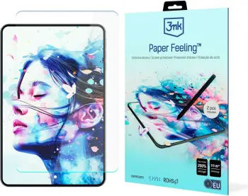 Fletë mbrojtëse tableti 3MK Paper Feeling për Samsung Galaxy Tab S9 FE, 2 copë, transparente