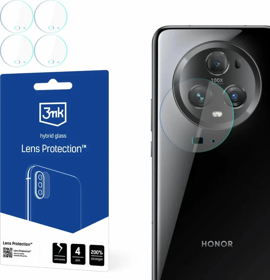 Mbështjellës xhami për kamerë 3mk Protection, Honor Magic5 Pro, set - 1
