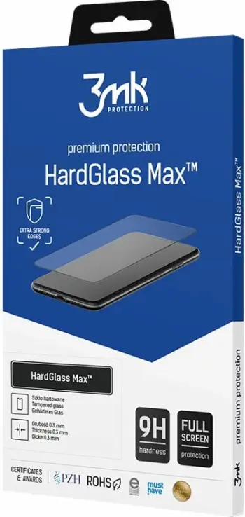 Xham i fortë 3mk HardGlass Max për iPhone 13 / 13 Pro