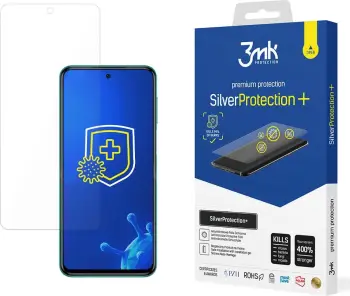 Folje mbrojtëse 3mk SilverProtection+ për Xiaomi Redmi Note 9S, Transparente
