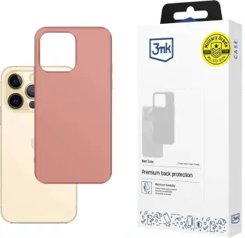 Mbështjellës 3mk Matt Case për iPhone 13 Pro Max, rozë