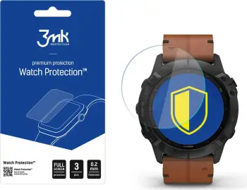 Xham mbrojtës 3MK HYBRID për GARMIN FENIX 6X / 6X PRO