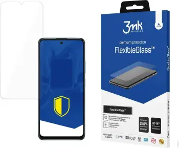 Mbrojtëse ekrani 3MK FlexibleGlass për Xiaomi POCO M4 5G, hibride, rezistente ndaj gërvishtjeve, transparente