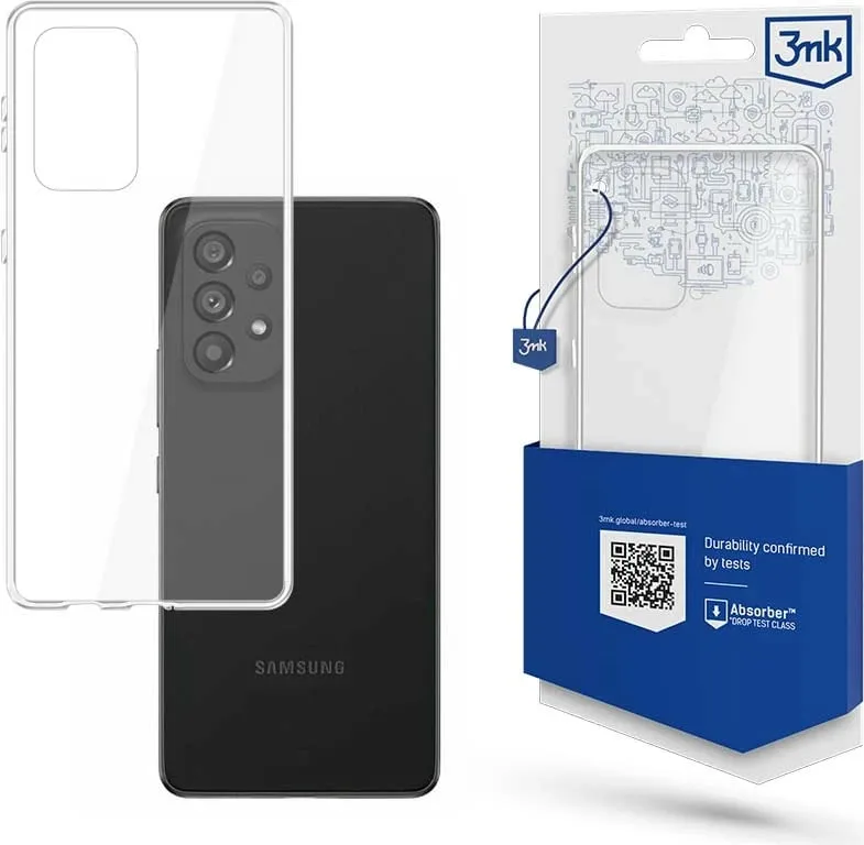 Këllëf telefoni 3MK Clear Case, për Samsung A53 5G, transparent - 1