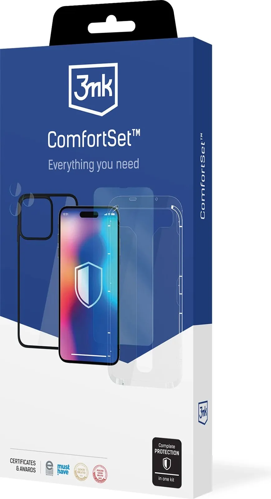 Set mbrojtës për celular 3mk Protection Comfort Set 4in1 për iPhone 15 Pro - 5