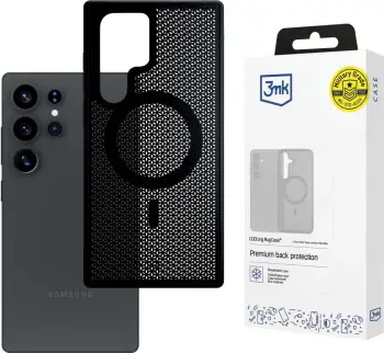 Mbështjellës 3mk COOLing MagCase për Samsung Galaxy S25+, zi