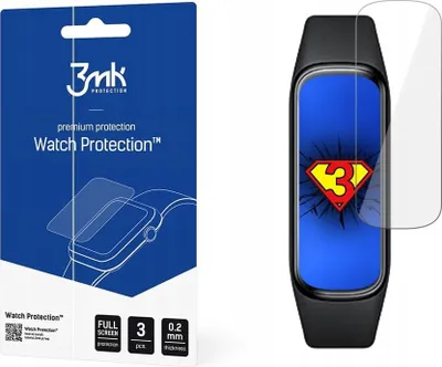 Film mbrojtës 3mk Watch Protection Hydrogel për Samsung Galaxy Fit 3, set 3 copë, transparend - 1