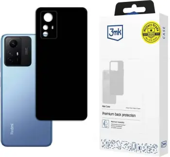 Mbështjellës 3mk Matt Case për Xiaomi Redmi Note 12s, TPU, i zi