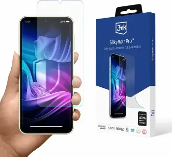 Mbështjellës ekranit 3mk Silky Matt Pro për Samsung Galaxy A14 5G, Transparent