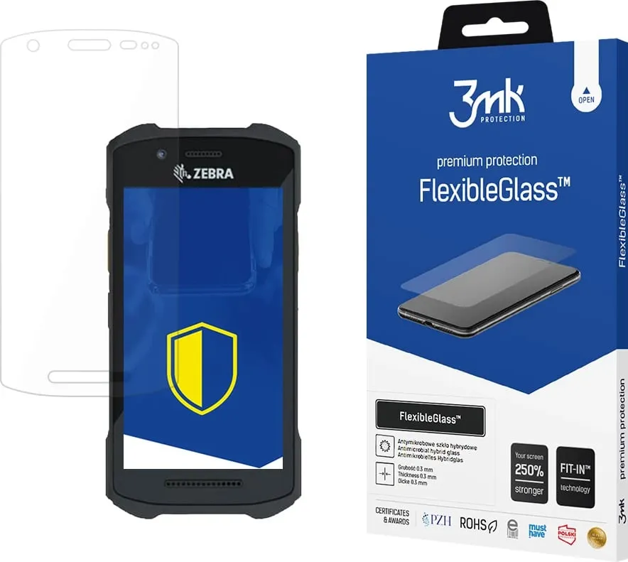 Mbrojtës ekrani FlexibleGlass 3mk për Zebra TC21/TC26, Transparent - 1
