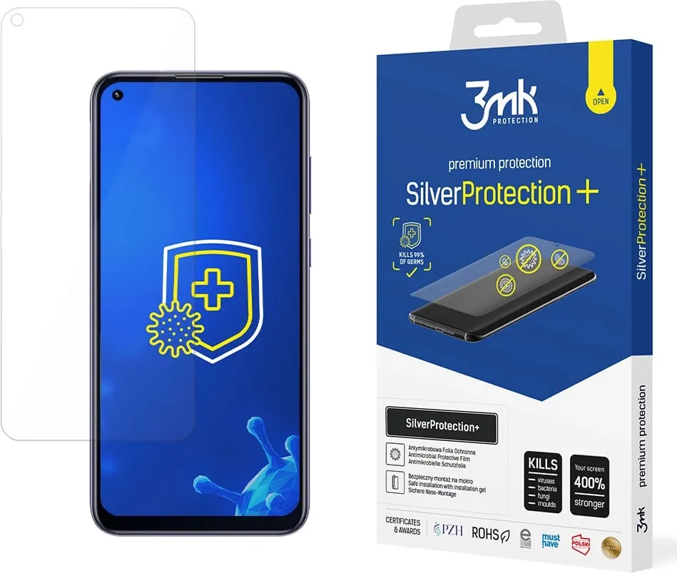 Mbështjellës ekran 3mk SilverProtection+ për Samsung Galaxy M11, Transparent - 1