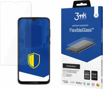 Mbrojtës ekrani 3MK FlexibleGlass për Motorola Moto G31, xham hibrid, transparencë e lartë, transparent