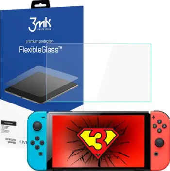 Xham hibrid 3MK për Nintendo Switch Oled