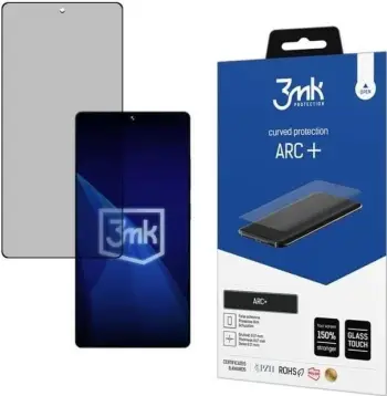 Folje mbrojtëse 3mk ARC+ për Samsung Galaxy S25 Ultra, transparente