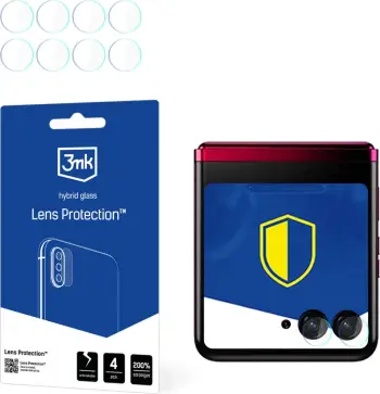 Mbështjellës xhami për kamerë 3mk Protection, Motorola Razr 40 Ultra, 4 copë