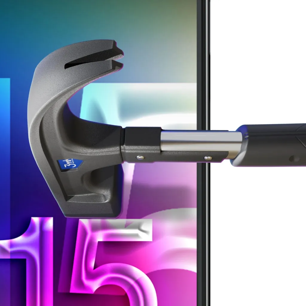 Folje mbrojtëse ekran 3mk SilkyMatt Pro për iPhone 15 Plus, mat - 2