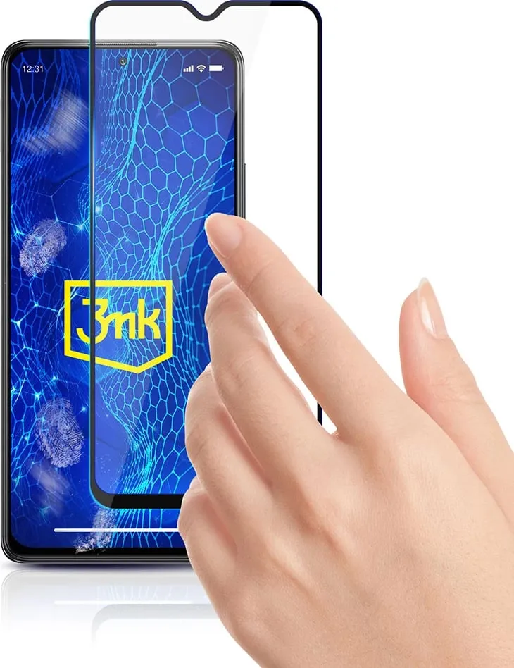 Mbështjellës xhami i temperuar 3mk HardGlass Max Lite për Xiaomi Redmi Note 10 Pro, i zi - 5