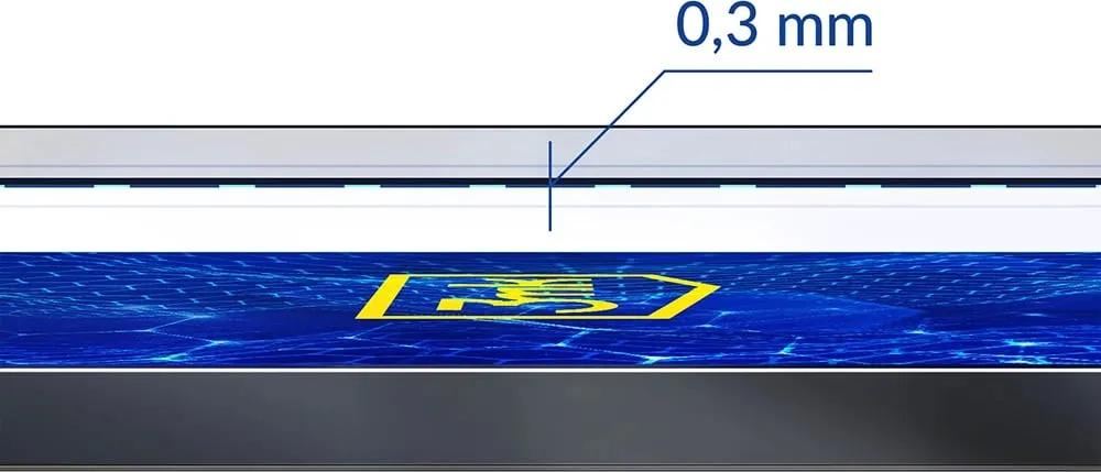 Mbështjellës xhami i temperuar 3mk HardGlass Max Lite për Xiaomi Redmi Note 10 Pro, i zi - 9