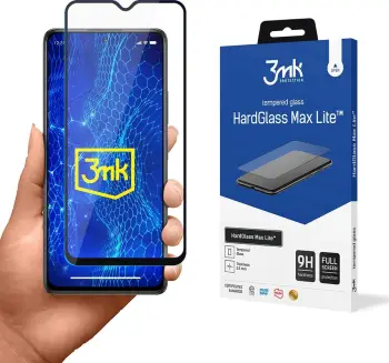 Mbështjellës xhami i temperuar 3mk HardGlass Max Lite për Xiaomi Redmi Note 10 Pro, i zi