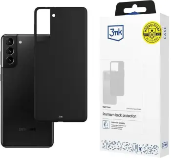 Mbështjellës 3mk Matt Case për Samsung Galaxy S21+ 5G, i zi