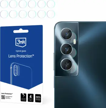 Xham mbrojtës kamerës 3mk Protection Lens Protection, për Realme C65, 4 copë