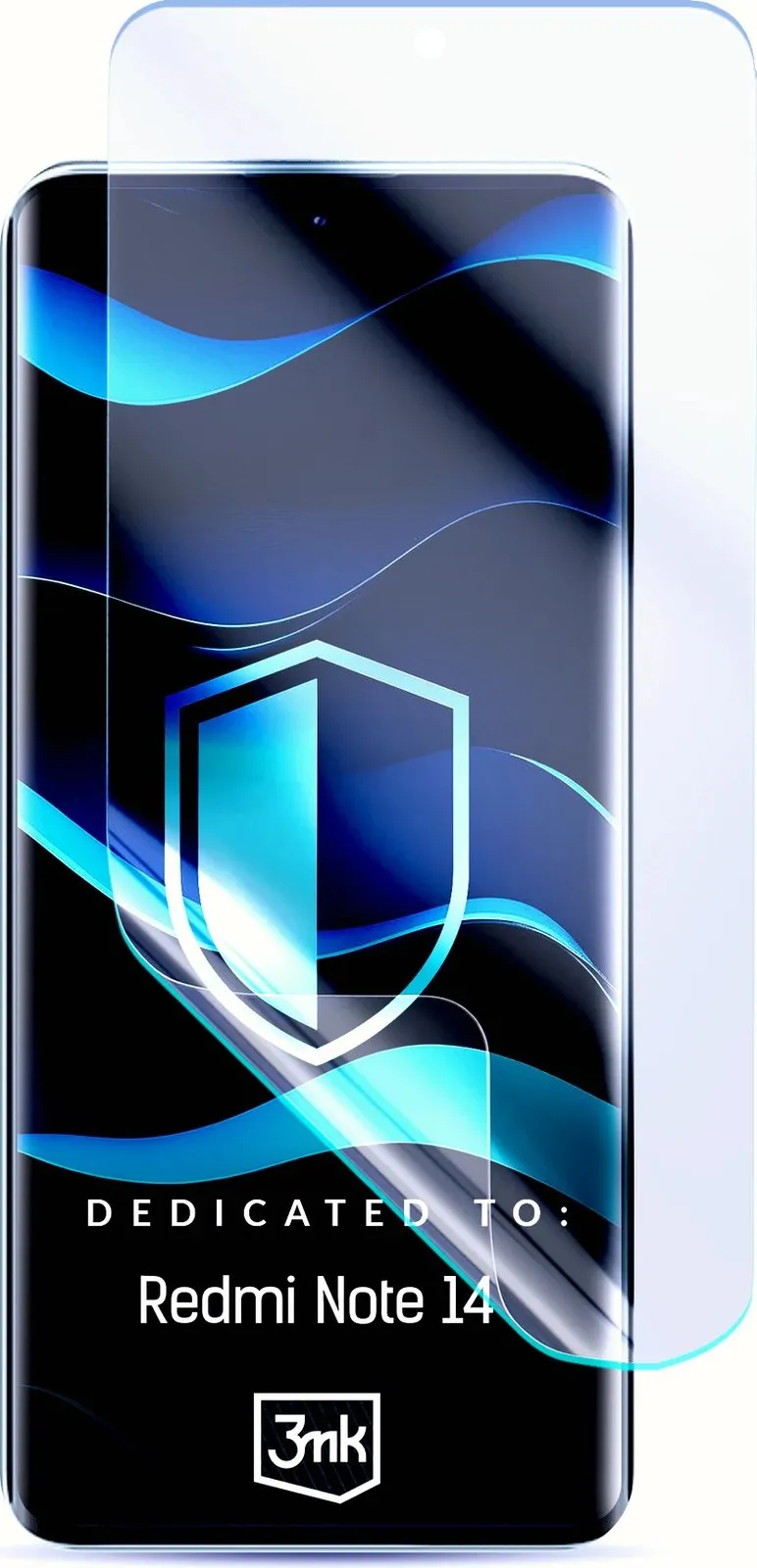 Mbrojtës ekrani FlexibleGlass 3mk për Xiaomi Redmi Note 14 4G, Transparent - 1