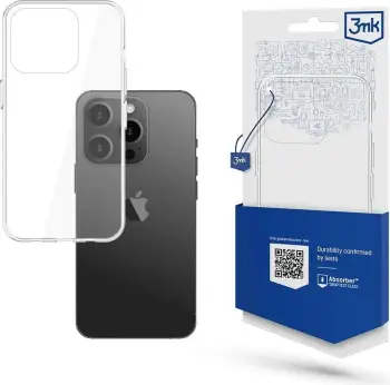 Mbulesë mbrojtëse 3MK Armor Case për iPhone 15 Pro 6.1", transparente