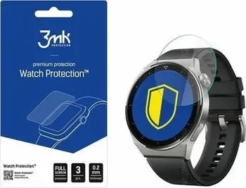 Xham mbrojtës 3MK FlexibleGlass Huawei Watch GT 3 Pro 46mm, hibrid, 0.2mm, transparent