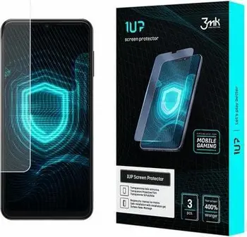 Folie mbrojtëse gaming 3MK 1UP për Samsung Galaxy A13 4G, set 3 copë, transparente