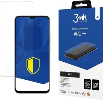 Folie mbrojtëse ekrani 3MK ARC+ për Realme C30, fleksibël, transparente