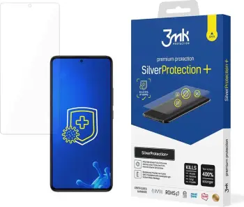 Folie mbrojtëse 3MK SilverProtection Plus për POCO F5 Pro, antimikrobike, transparente