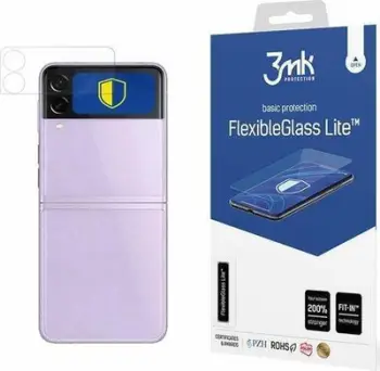 Xham mbrojtës për kamerë 3MK FlexibleGlass Lite për Samsung Z Flip 3 5G Hybrid Glass Lite, transparent