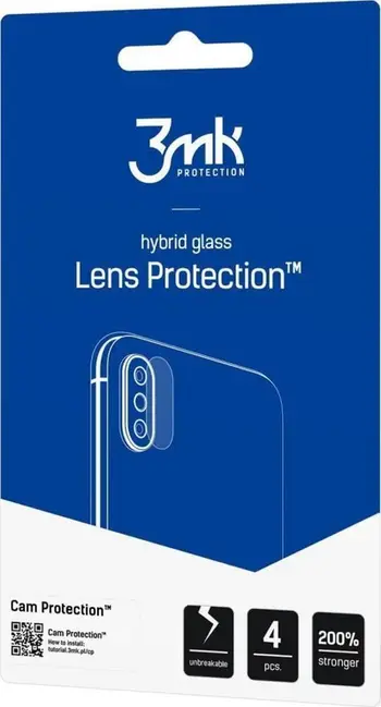 Mbrojtës lente 3MK Lens Protect, për Nokia G11, set 4 copë, transparent