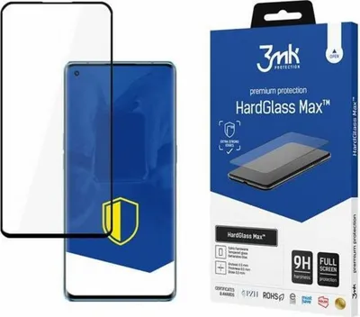 Xham mbrojtës 3MK HardGlass Max për Oppo Reno 6 Pro - 1