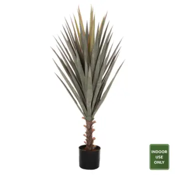 Bimë sintetike dekorative në vazo, FH7987, Sisal Agave, 120H cm